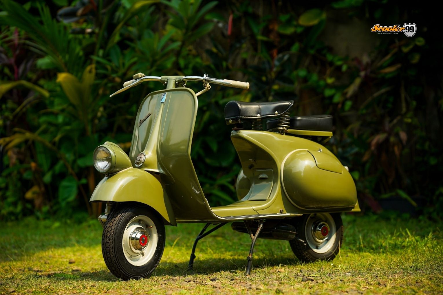 Made by order scooter project example 7: Vespa Faro Basso 150cc – Vintage Classic Collectible